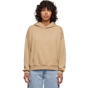 Urban Classics Dames Dames Light Terry Oversized Hoodie Capuchontrui, Unionbeige, 4XL