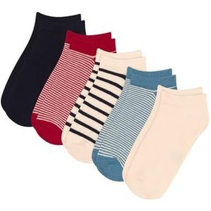 Petit Bateau A0A7A sokken, variant 1, maat 35/38 (12/14 jaar) (5 stuks) meisjes, Variant 1:, Pointure 35/38 (12/14ans)
