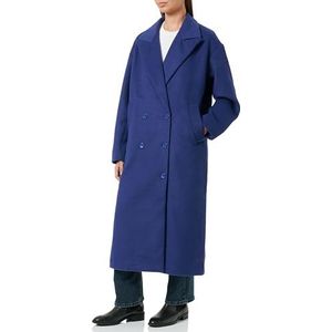 Q/S by s.Oliver Outdoormantel voor dames, blauw, M
