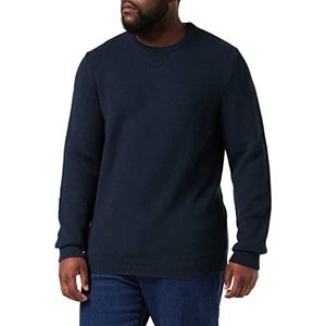 By Garment Makers Unisex The Organic Waffle Knit Sweater, navy blazer, S