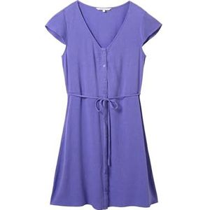 TOM TAILOR Denim Damesjurk, 35362 - Vibrant Purple, M