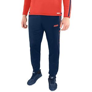 Jako Heren Competition 2.0 Polyesterbroek, Navy/Flame, XXL