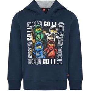 LEGO Ninjago sweatshirt jongens met capuchon - 100% katoen - LWSTORM 618, 590, 152 cm