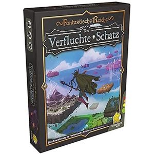 Strohmann Games Fantastische Reiche - Der Verfluchte Schatz | Uitbreiding | Kennersspel | Kaartspel | 2-6 spelers | Vanaf 10+ jaar | 20+ minuten | Duits