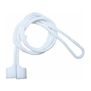Zachte siliconen sport-headset anti-verlies tape super magnetisch sutible voor Airpods White