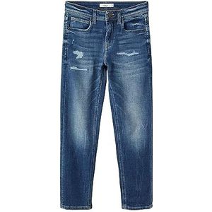 NAME IT Jongen Tapered Fit Jeans Slim, blauw (medium blue denim), 116 cm