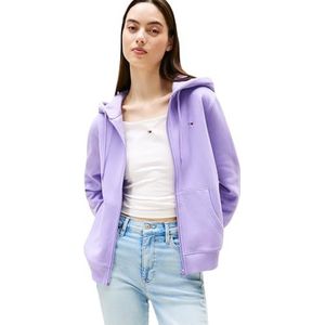 Tommy Jeans - Ophelia Paars - Hoodie - Dames - Met Ritssluiting
