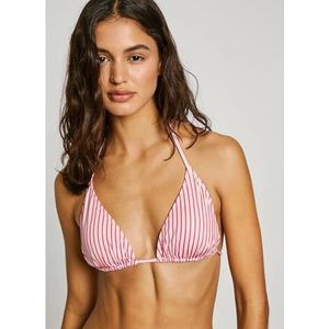 Bikinitop - Gestreept - Triangel - Zonder Beugel - Halterbandjes