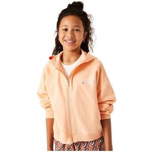 N42652_Girls Sweat Cardigan, Peach Bloom, 140 cm