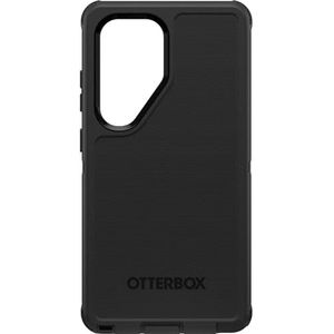 OtterBox Defender Case voor Samsung Galaxy S25 Ultra, Schokbestendig, Valbestendig, Ultra-robuust, Beschermhoes, 7x Getest volgens Militaire Standaard, Zwart, Zonder Verpakking