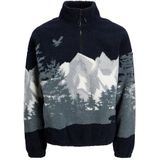 JACK & JONES - Trui - Donkerblauw / Grijs / Wit - Losse Pasvorm - Schipperskraag