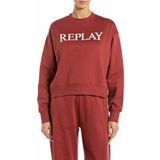 Replay - W3461b.000.23802 - Sweatshirt - Dameskleding - Katoenen Badstof Fleece