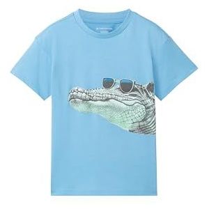 TOM TAILOR T-shirt voor jongens, 22501 - Japanse hemel, 116/122 cm