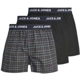 Jack & Jones Jacpaul Woven Boxers 3 Pack, Navy Blazer/Pack: navy blazer - Navy Blazer, XL