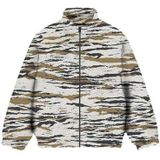 Jack & Jones - Fleece Jas - Beige - Ritssluiting - Losse Pasvorm