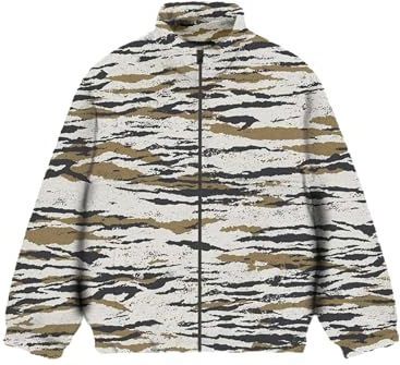 Jack & Jones - Fleece Jas - Beige - Ritssluiting - Losse Pasvorm