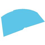 Folia 6430 - gekleurd papier hemelsblauw, DIN A4, 130 g/m², 100 vellen - voor het knutselen en creatief vormgeven van kaarten, vensterfoto's en voor scrapbooking