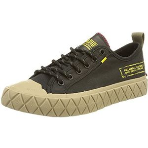 Palladium Uniseks Palla Ace Supply Lo Sneakers, Zwart, 36 EU
