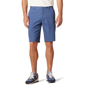 Amazon Essentials Heren Slim-Fit 11"" Flat-Front Comfort Stretch Chino Short, Donkerblauw, 29