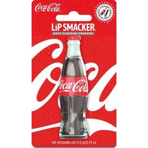 Lip Smacker Coca-Cola Bottle Collection, Lipbalsem met Classic Colasmaak, Hydraterend en Verfrissend, Verpakking per stuk