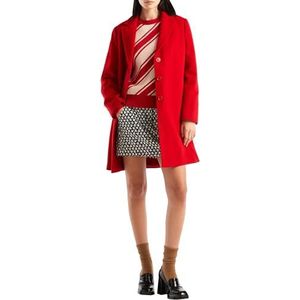 United Colors of Benetton mantel 2ydtdn012 dames, Rood 6 V 3, 40