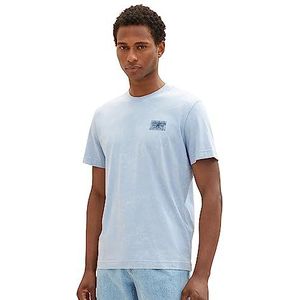 TOM TAILOR Heren 1036431 T-shirt, 26320-Stonington Blue, XL, 26320 - Stonington Blauw, XL