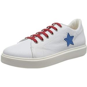 Däumling Unisex kinderen Usa sneakers, wit, 34 EU Schmal