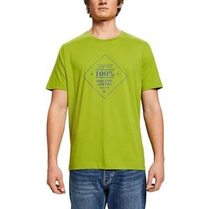 ESPRIT T-shirt voor heren, 315/leaf green., XXL