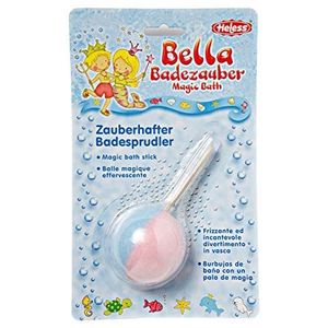 Heless 7007 Badbom voor kinderen, in lollipop-vorm, roze, voor een sprankelende badervaring