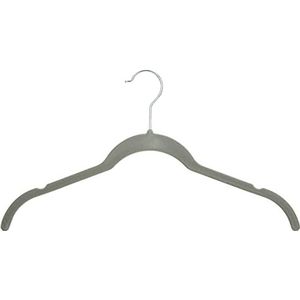 Amazon Basics fluwelen hemd/kledinghangers, verpakking van 30 stuks, grijs