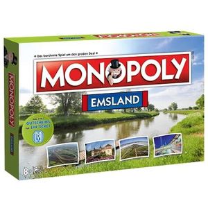 Monopoly Emsland familiespel leeftijd 8+ Duits
