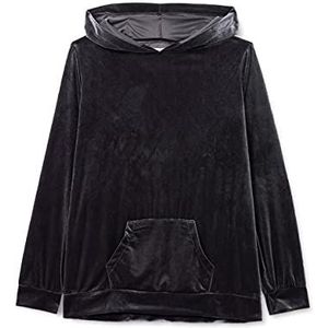 D-XEL Girls Thorid 535 Hooded Sweatshirt, Zink Grey, 14