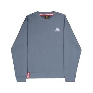 Alpha Industries - Basic Sweater - Regular Fit - Zwart - Katoen/Polyester