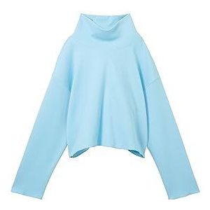 TOM TAILOR Sweatshirt voor meisjes en kinderen, 33959 - Charmant Blauw, 164 cm