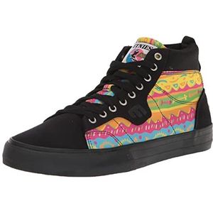 Etnies Heren Kayson High Skate Schoen, Zwarte Print, 41 EU