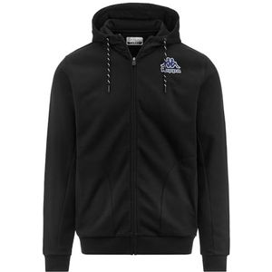 Kappa Logo Firti herensweatshirt met ritssluiting van katoen