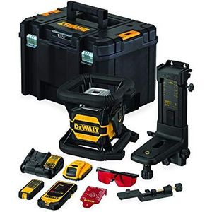 DeWALT DCE080D1RS-QW roterende laser, rood, zwart/geel