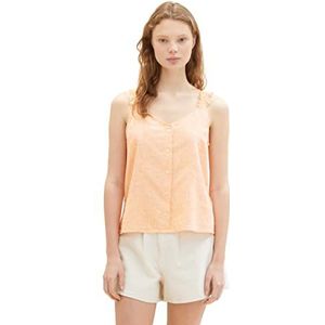 TOM TAILOR Denim Dames 1036591 blouse, 31716-Mango White Vertical Stripe, XL, 31716 - Mango White Vertical Stripe, XL