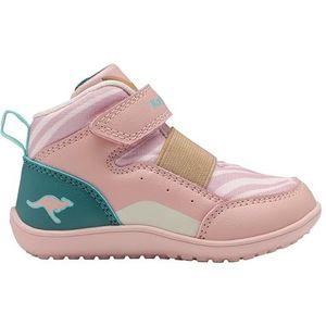 KangaROOS K-BFI Peppy EV Sneakers voor babymeisjes, transcendent pink/safari party, 23 EU, Transcendent Pink Safari Party, 23 EU