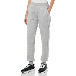 Emporio Armani Iconic Terry Joggingbroek voor dames met manchetten, lichtgrijs gem., XL