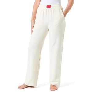 HUGO Dames SNOOZIE_Pants Loungewear_Pant, Open White110, Open Wit, M