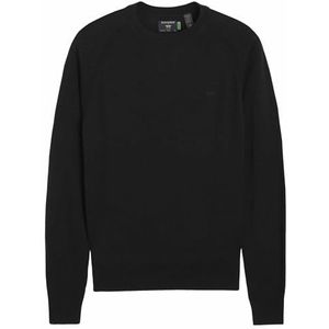 Dockers - Crewneck Sweater - Grijs - Katoen - Geribde Manchetten en Zoom