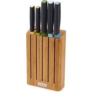 Joseph Joseph Elevate Messenset - incl. Messenblok - Set met 5 Messen - Assorti