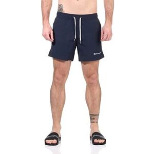 Champion Legacy AC Small Logo zwemshorts voor heren, Donkerblauw, L