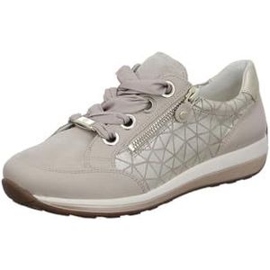 ARA Osaka Sneakers voor dames, platina, 41 EU breed, Shell platina, 41 EU Breed