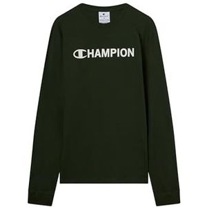 Champion Legacy Heren, Graphic T-shirt met lange mouwen, XS, groen, Groen, XS