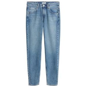 Marc OPolo Denim damesjeans met stretch-aandeel, enkellang, Medium Blue Multi 03, 28W / 30L