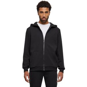 Urban Classics Heren Cozy Zip Hoody Hoodie Hoodie, zwart, L