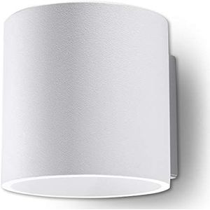 MiaLux Gaja wandlamp indoor wit rond 1 x G9 tot max. 40W 230V IP20 woonkamer slaapkamer trappenhuis gang energieklasse A++ wandlamp / 1 lamp