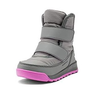 Sorel Whitney 2 riem waterdichte kinderen winterlaarzen, grijs (steengroeve x grill), 9 UK, Grijze steengroeve X Grill